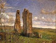 Albert Gottschalk Ruins in Campagna oil painting artist